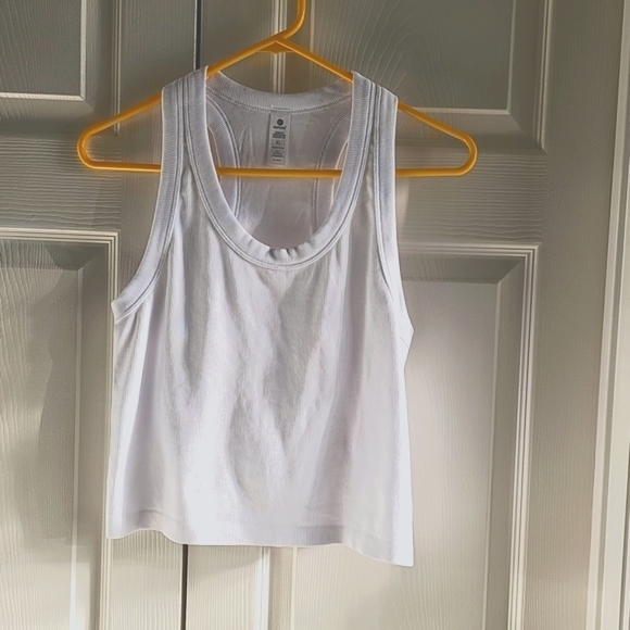 NWT 90 Degree by Reflex 3 pack Seamless Crop Tops. Satellite, White & Black XL - Picture 11 of 13